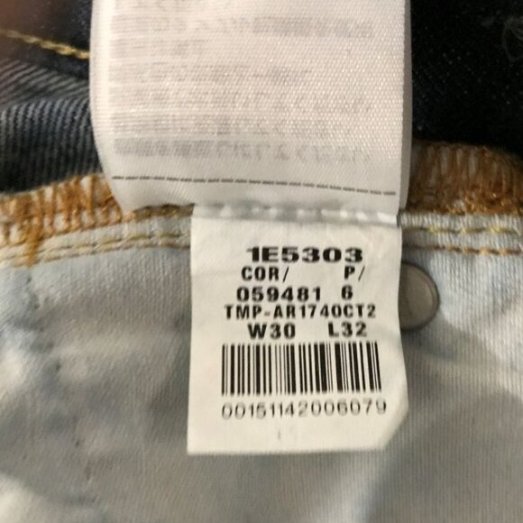 Abercrombie & Fitch Slim Straight Jeans 30x32 – Dark Wash - Y2K - Picture 9 of 9